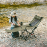 Стул NATUREHIKE CNK2550JJ023 NIGHTFALL T05 складной зеленый 6977465865588