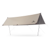 Тент NATUREHIKE CLOUD SKIES TARP C2350WS010 150D 450 *292 см песочный 6977465866714