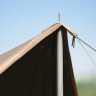 Тент NATUREHIKE YUNXIAO CANOPY LITE CNK2350WS015, 150D 400-315*292 см для кемпинга, светло-коричневый (с двумя стойками) 6976023926341